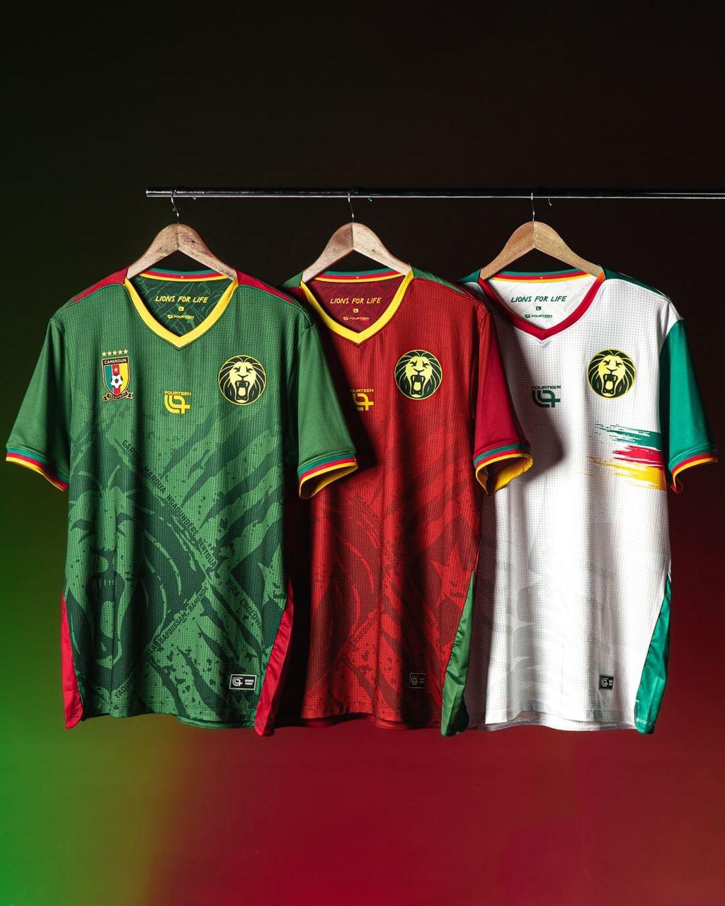 Pack Trio Lions Indomptables Cameroun Lions For Life